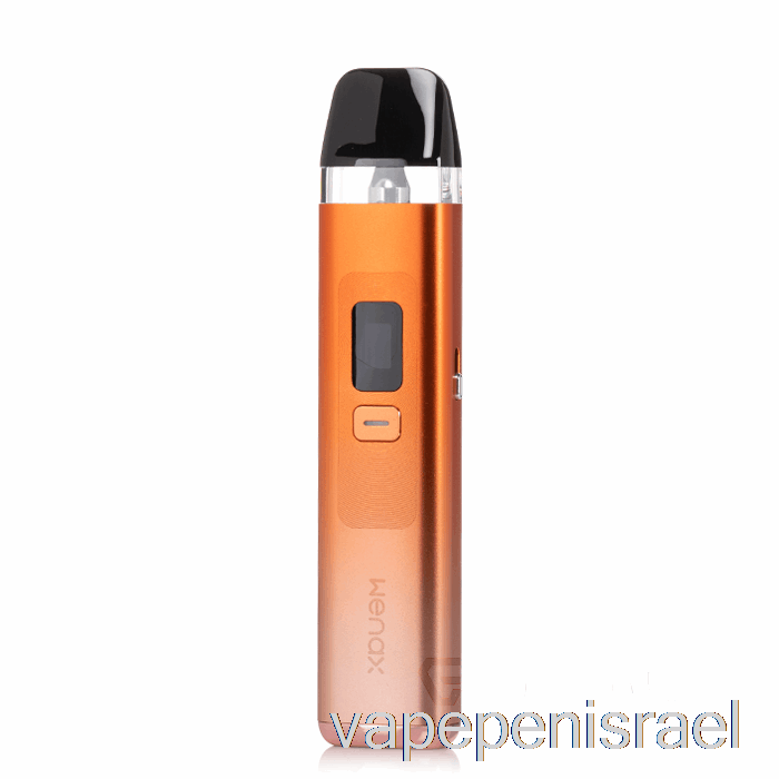 חד פעמי Vape Israel Geek Vape Wenax Q 25w ערכת פוד שקיעה צהוב